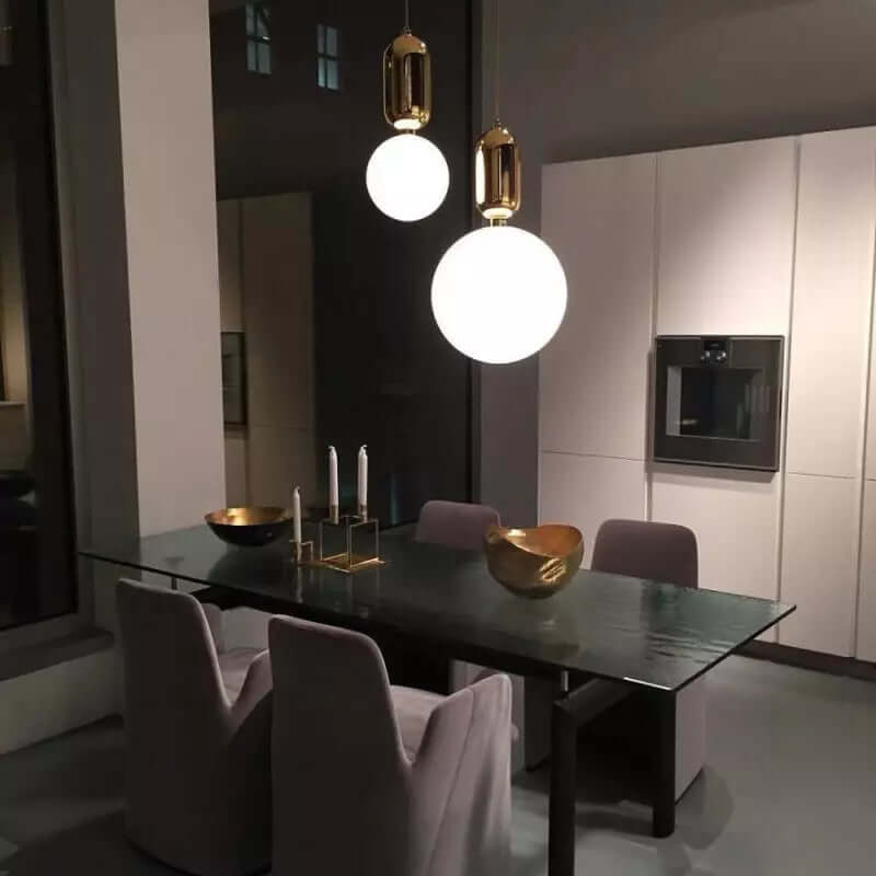 Moderne Kugle Pendel Lampe - Elegant Design