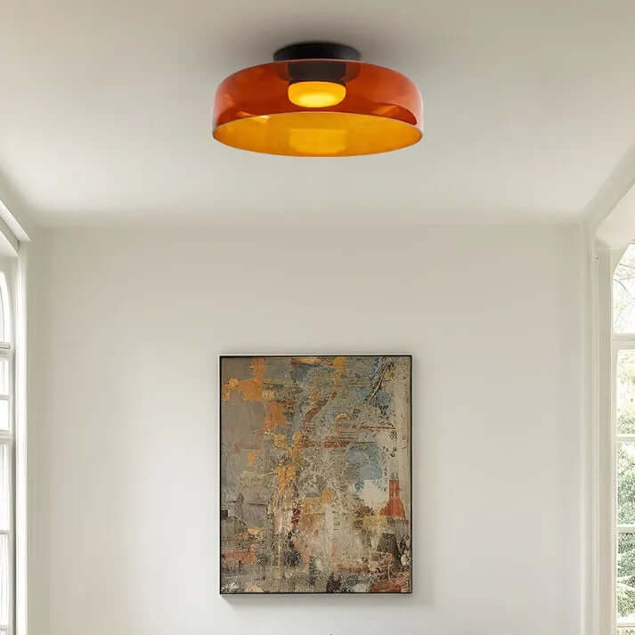 Elegant Glas Loftlampe - Nordisk Design