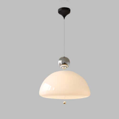 Retro Glas Pendellampe - Dia 40cm