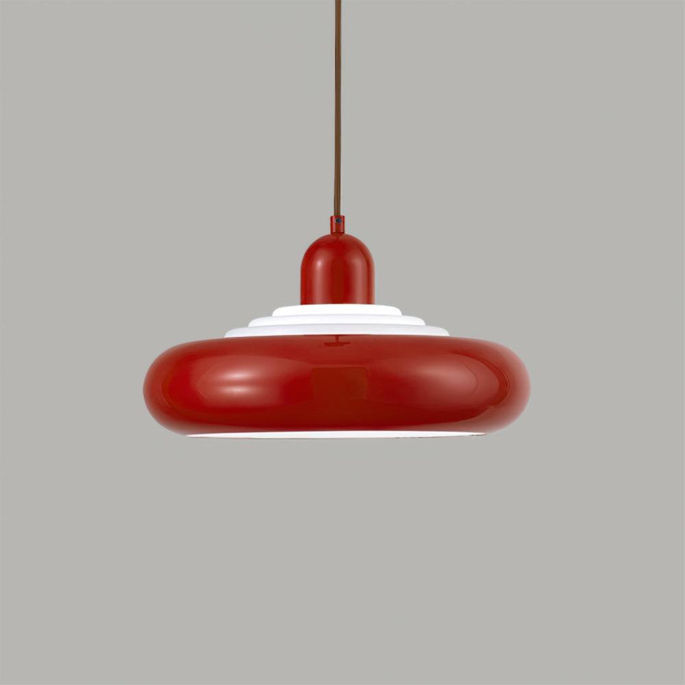 Elegant Pendellampe i Metal og Akryl - 36cm