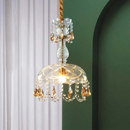 Elegant Krystal Lysekrone - Designer Pendel Lampe