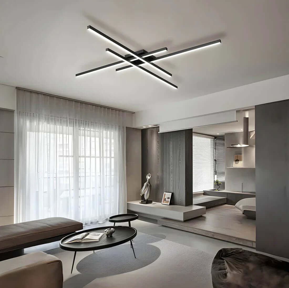 Moderne LED-loftslampe | Design-loftsbelysning