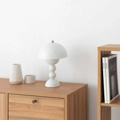 Bærbar LED Bordlampe med Blomsterdesign