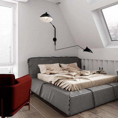 Justerbar Væglampe i Metal