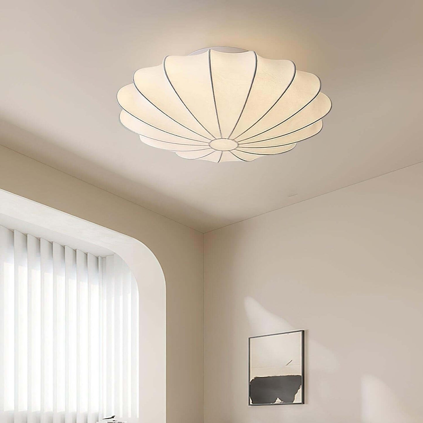 Elegant Boble Loftslampe i Metal & Polymer