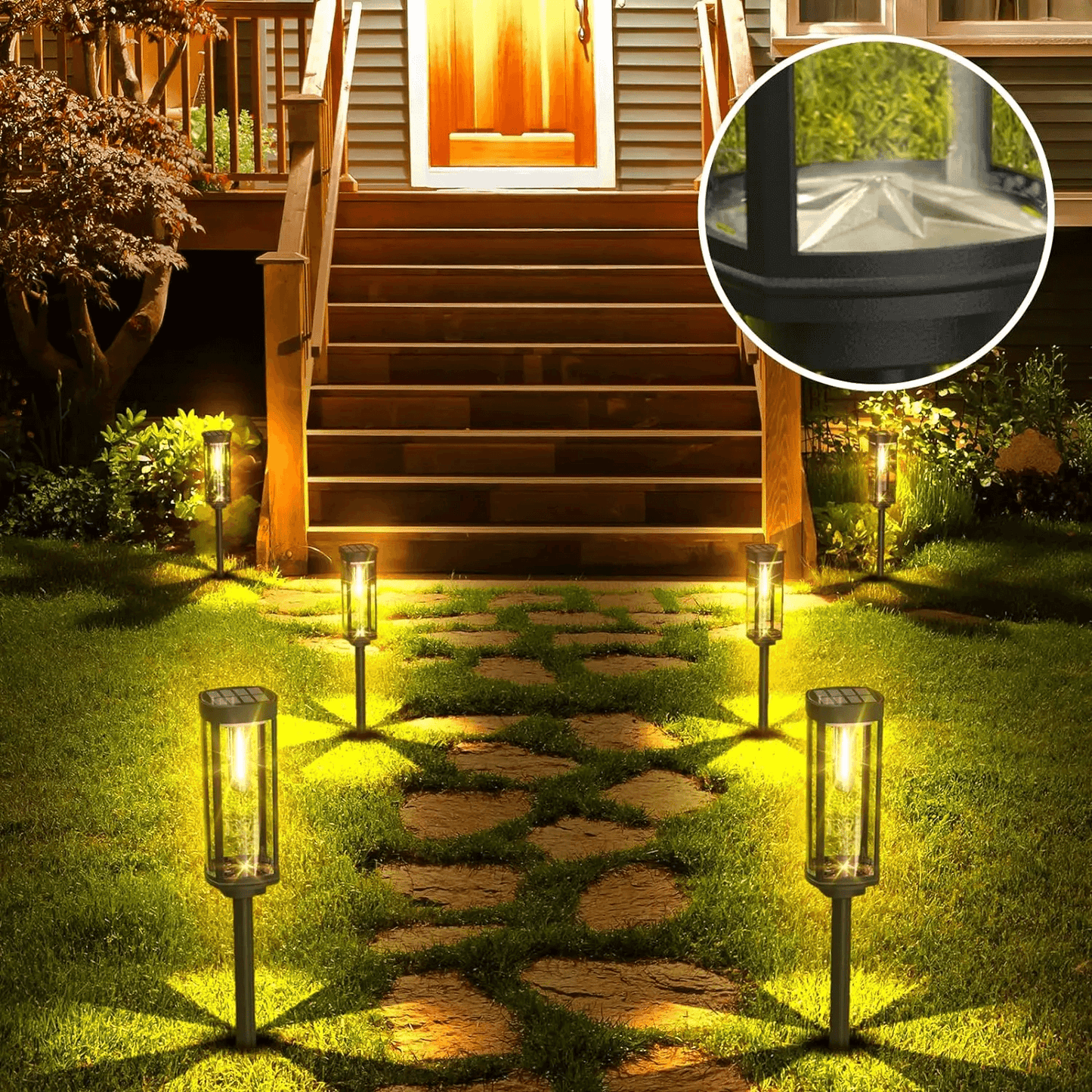 Solcelle Have Lanterner - LED Udendørs Belysning