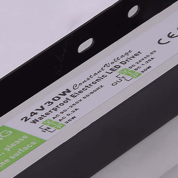 Slank LED Væglampe Udendørs - Akryl