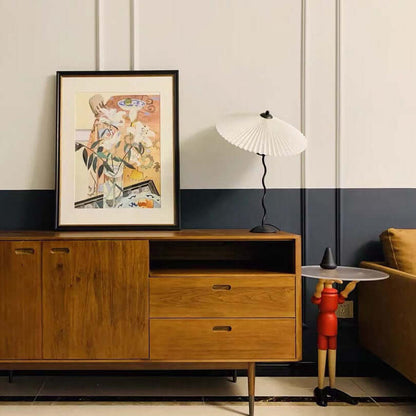 Designer Bordlampe i Metal - 43cm