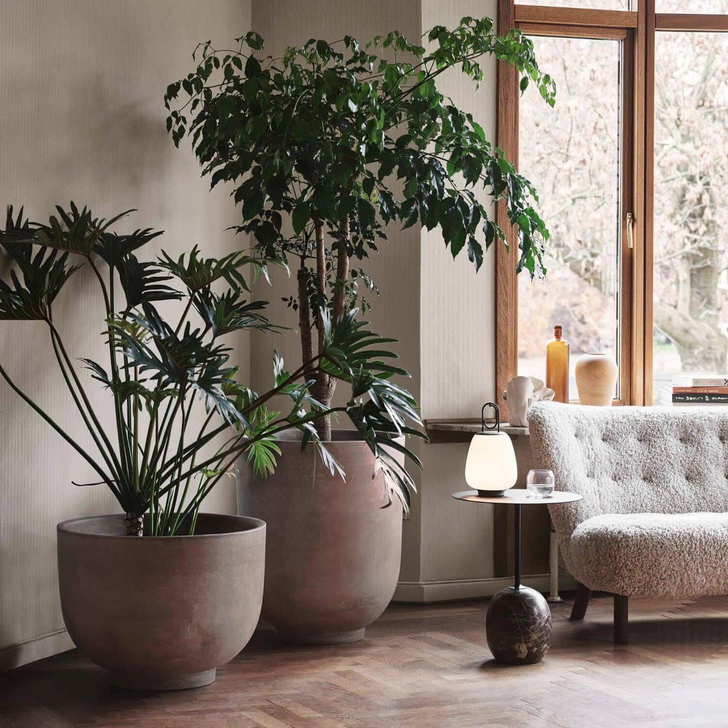 Genopladelig LED Bordlampe | Bærbar Lanterne