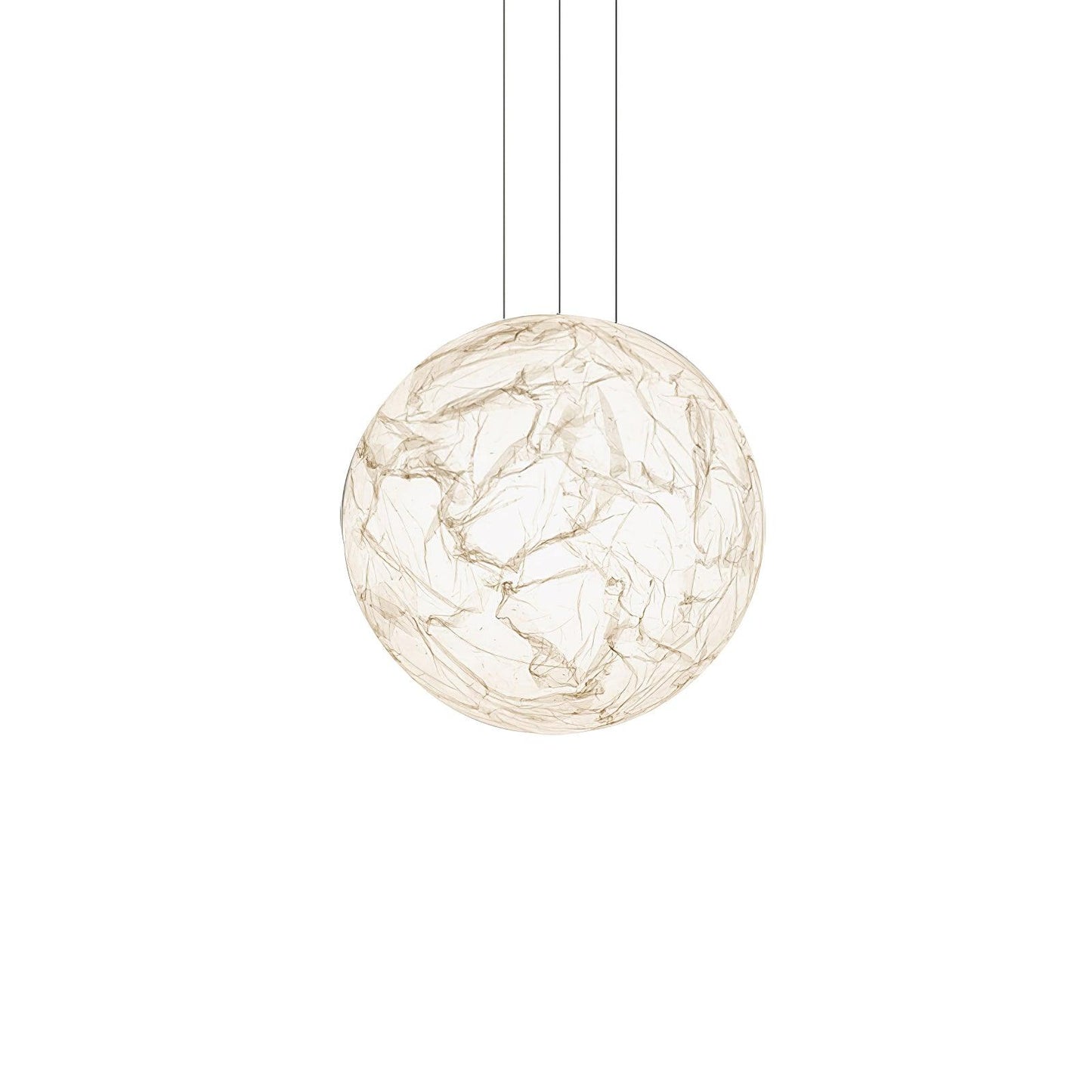 Elegant Silke Pendel Lampe - 3 Størrelser