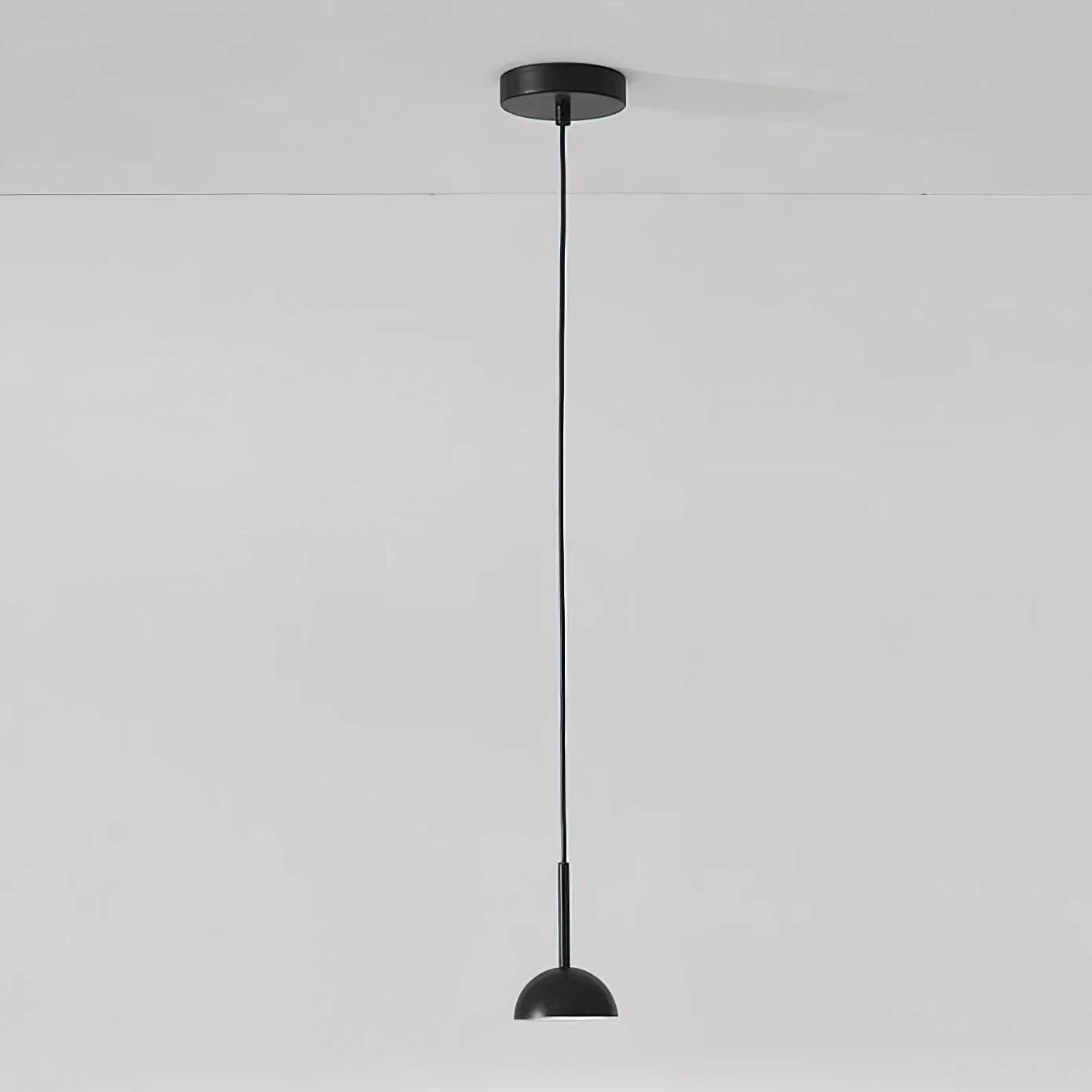 Elegant Geometrisk Metal Pendellampe