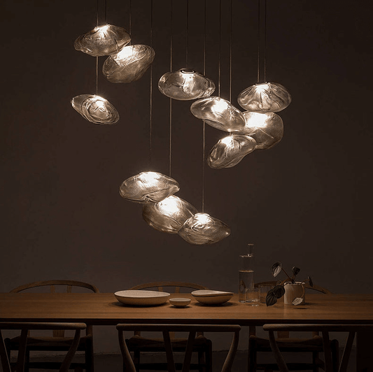 Minimalistisk Glas Pendellampe