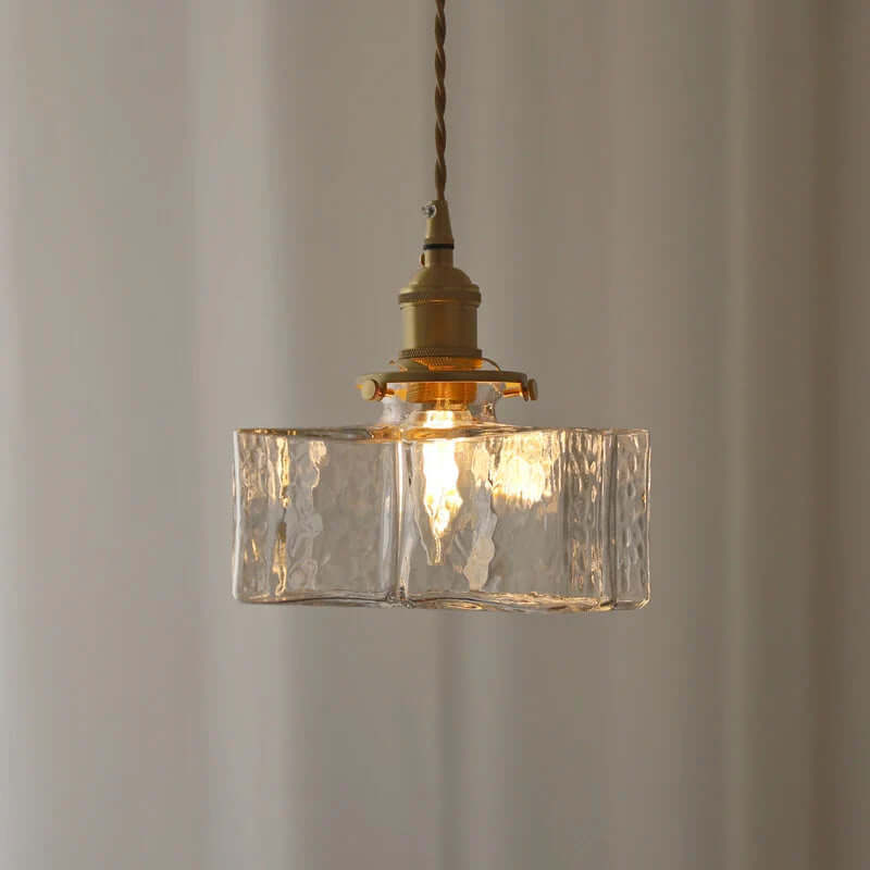 Elegant Retro Glas Hængelampe - 3 Størrelser