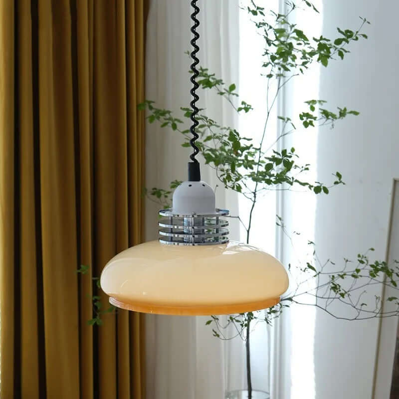 Elegant Glas Pendellampe - D35cm