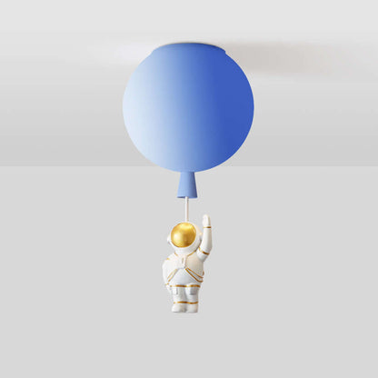Moderne Måne Astronaut LED Loftslampe