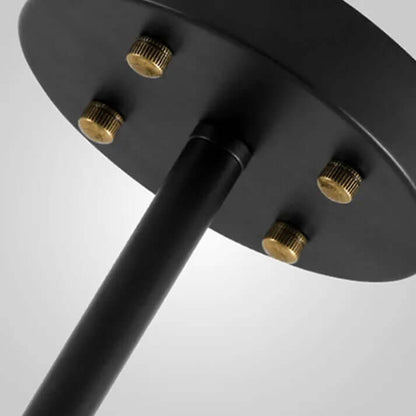 Moderne Sputnik Lysekrone i Bobleglas
