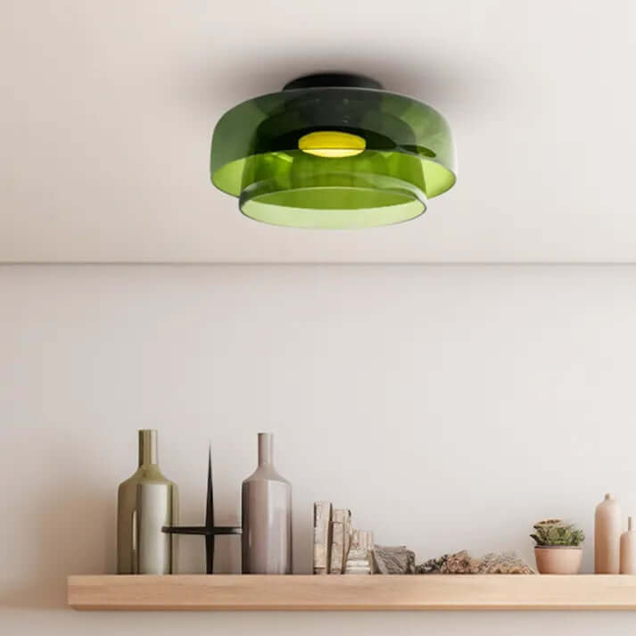 Elegant Glas Loftlampe - Nordisk Design