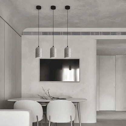 Moderne Beton Pendellampe - Dia 9,6cm