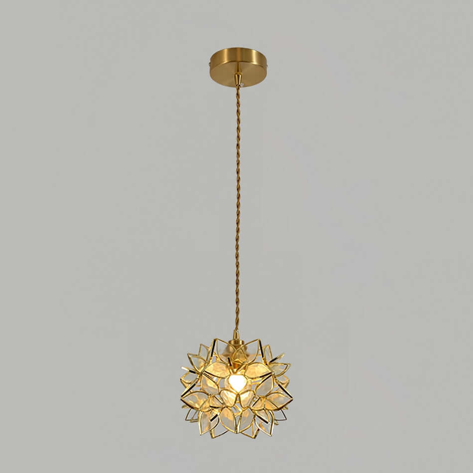 Elegant Kapiz Pendellampe