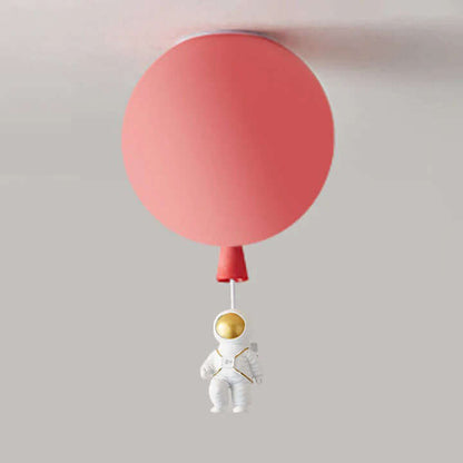 Moderne Måne Astronaut LED Loftslampe