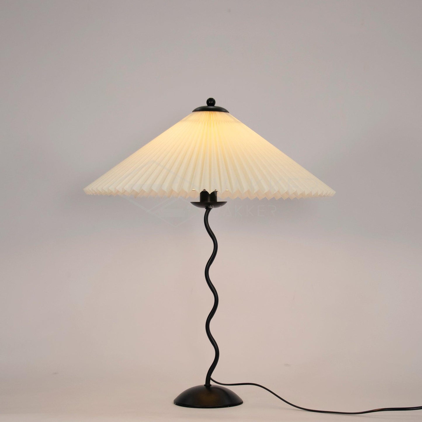 Designer Bordlampe i Metal - 43cm