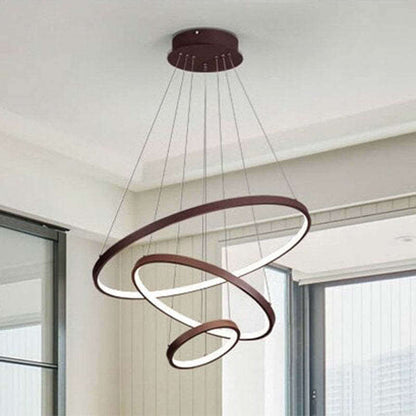 Moderne 3-Rings Loftslampe