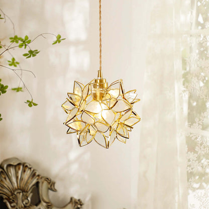 Elegant Kapiz Pendellampe