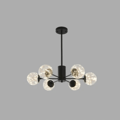 Elegant Glaskugle Lysekrone