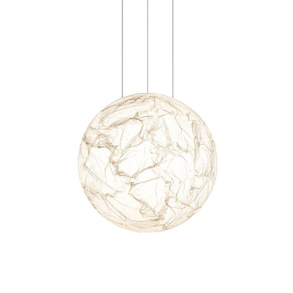 Elegant Silke Pendel Lampe - 3 Størrelser