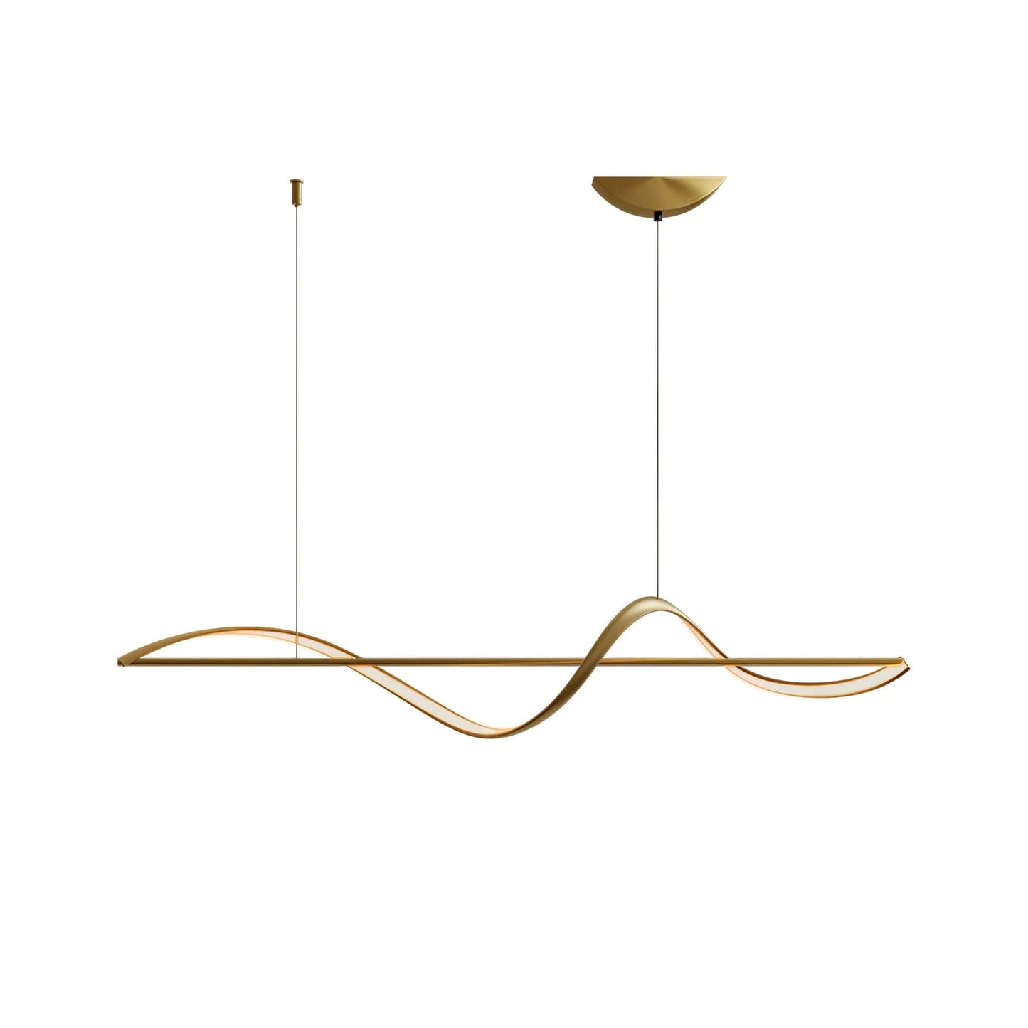 Moderne LED-Pendel i Metal/Akryl - 120/140 cm