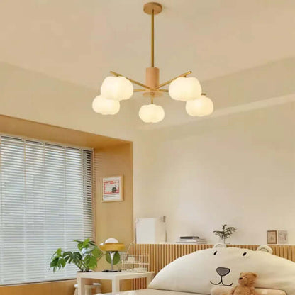 Moderne Loftslampe i Træ & Metal