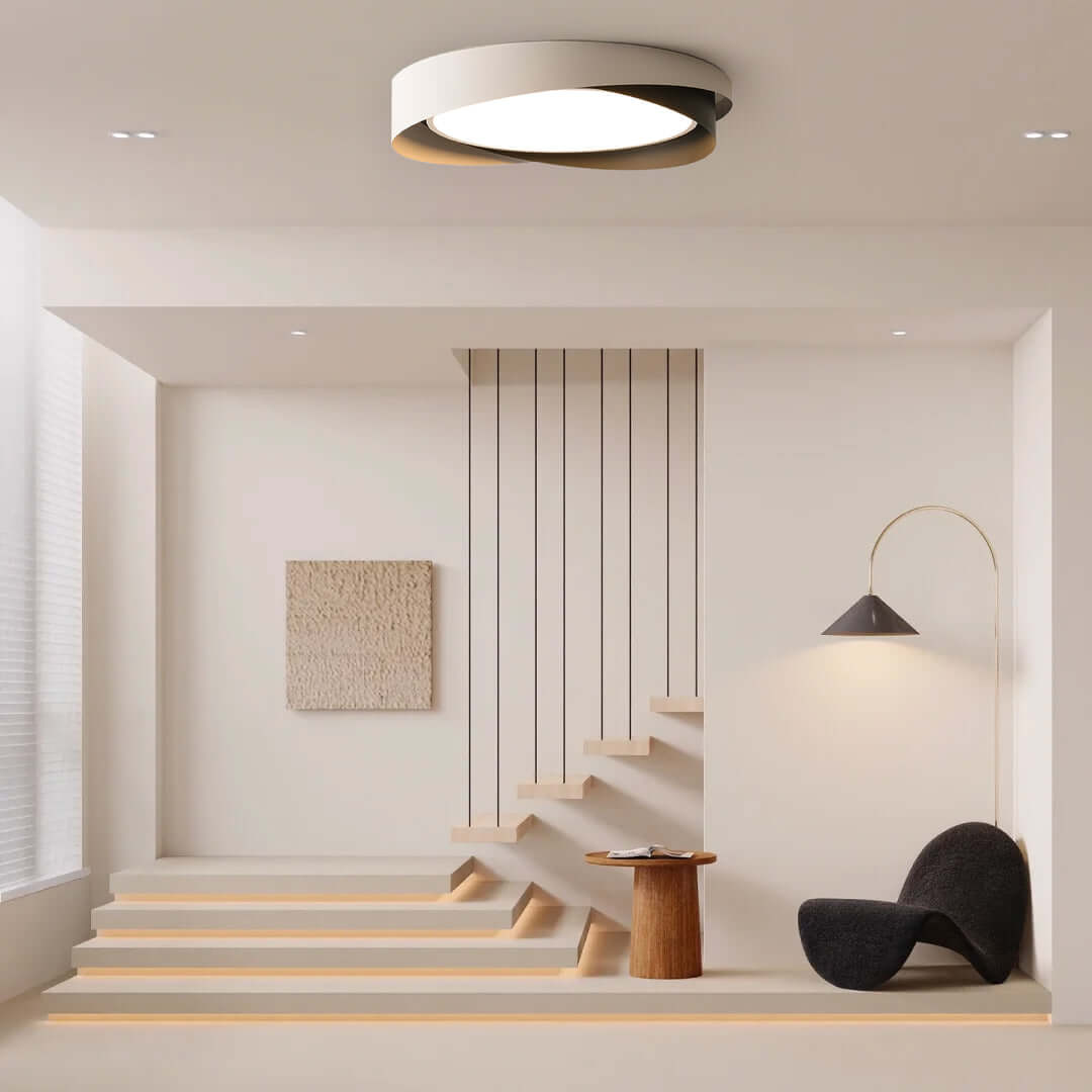 Moderne Loftlampe med Integreret LED