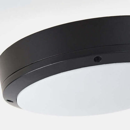 Vandtæt LED Udendørs Loftslampe Rund Aluminium
