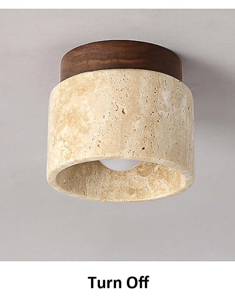 Elegant Loftslampe i Flødestil - Dia 12cm