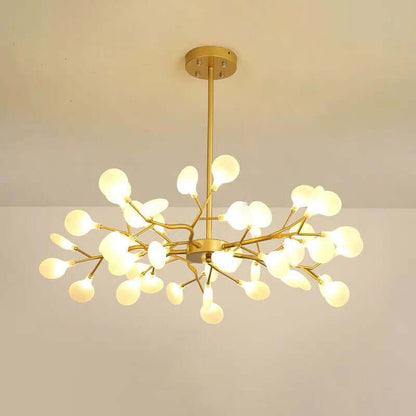 Moderne Akryl Lysekrone - LED Firefly Design