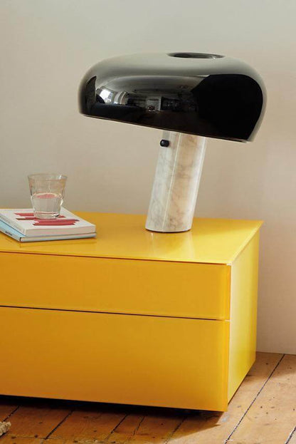 Elegant Marmor Bordlampe 28/40cm