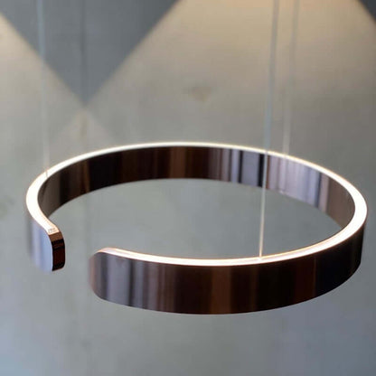 Cirkulær LED Pendel - Moderne Design