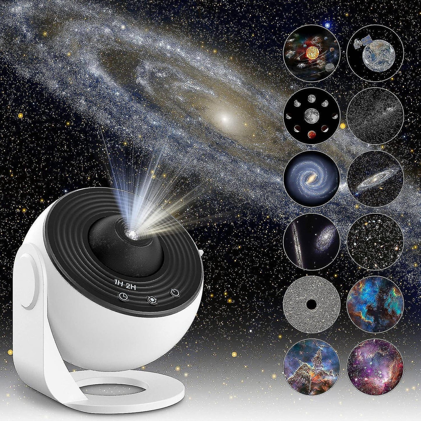 Projektionslampe med 13/19 Motiver