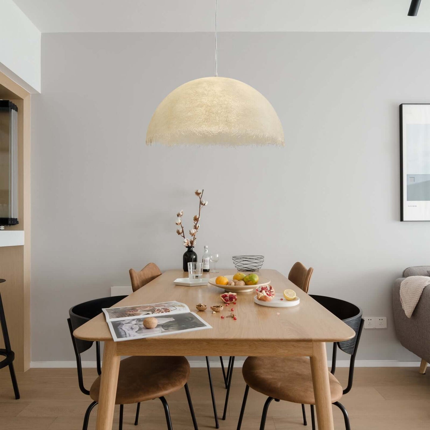 Moderne Pendellampe i Epoxyharpiks - 3 Størrelser