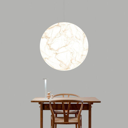 Elegant Silke Pendel Lampe - 3 Størrelser