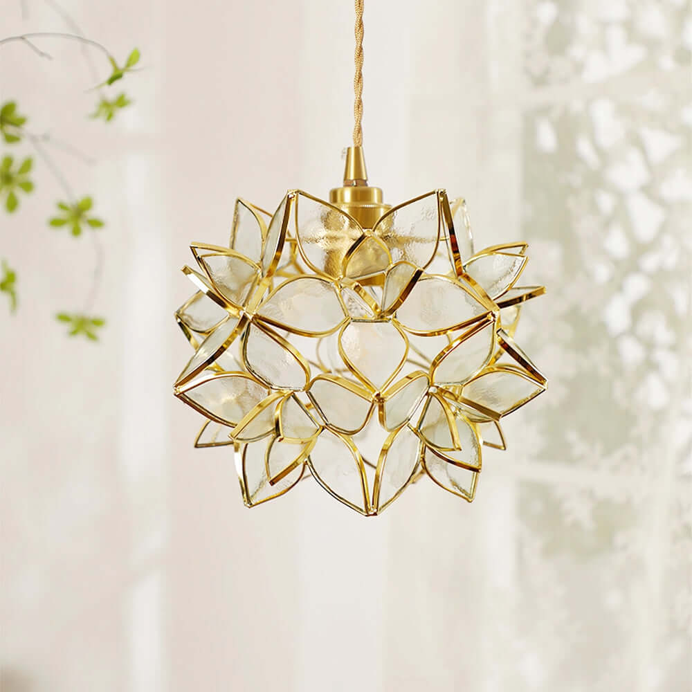 Elegant Kapiz Pendellampe