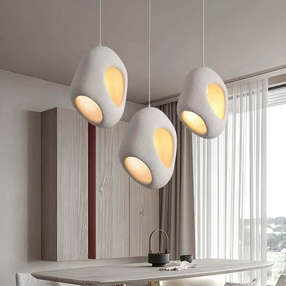 Moderne Pendellampe i Polystyren med LED