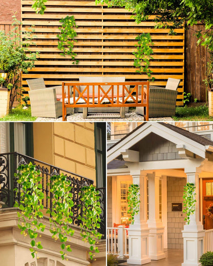 Dekorativ LED Efeu Ranke med Lys