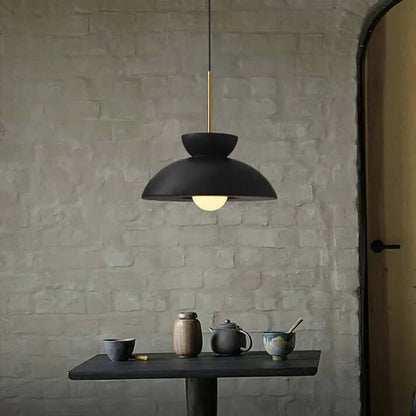 Elegant Pendellampe i Harpiks - D34cm