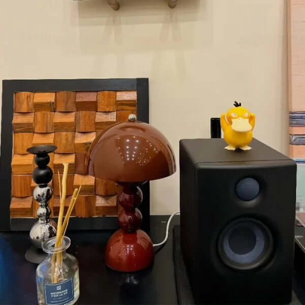 Bærbar LED Bordlampe med Blomsterdesign