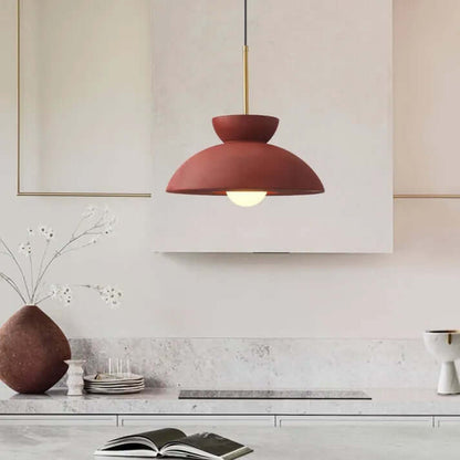 Elegant Pendellampe i Harpiks - D34cm
