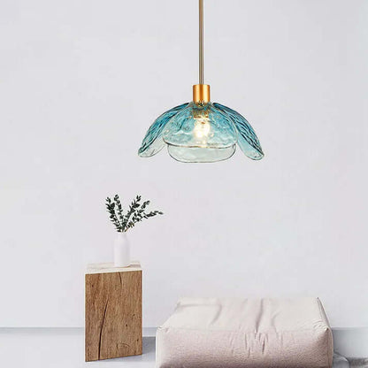 Elegant Blomster Pendellampe - D33cm