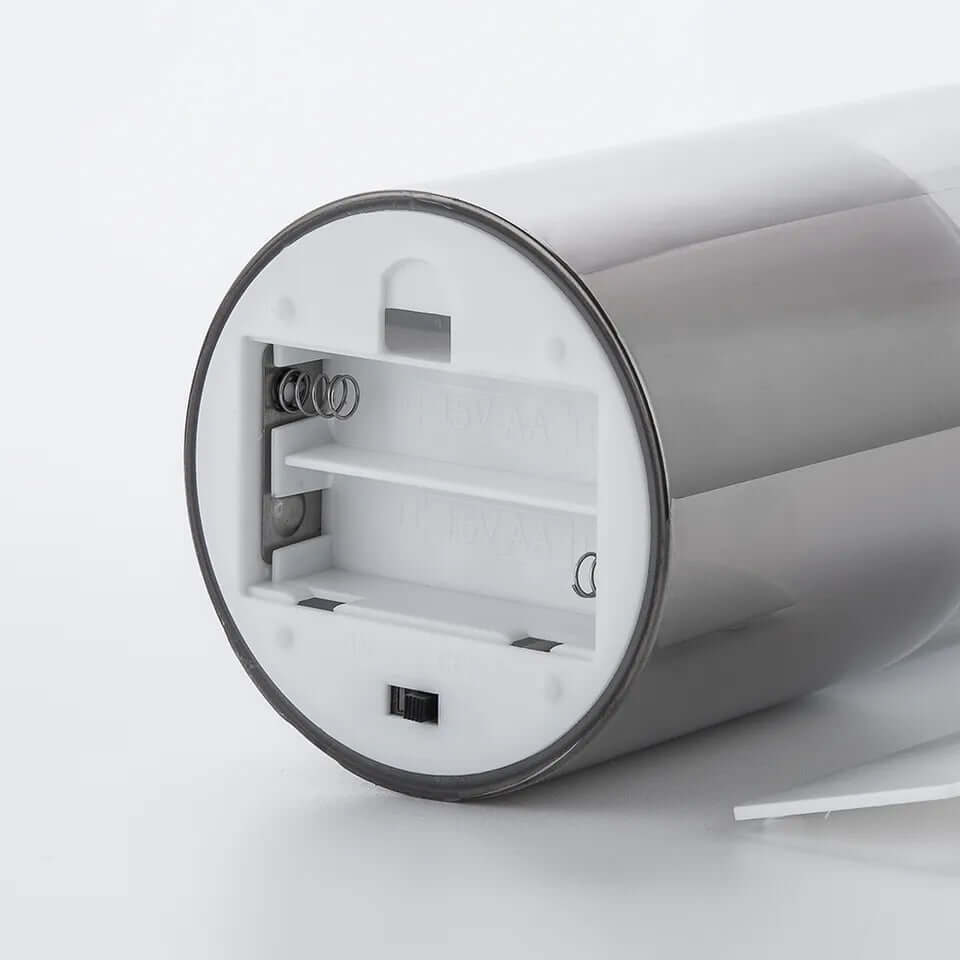 Sæt med 3 LED Stearinlys med Realistisk Flamme