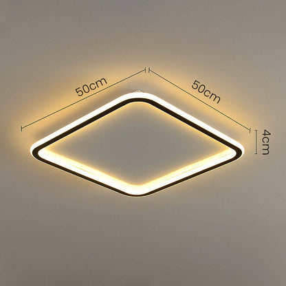Moderne Firkantet LED-loftslampe