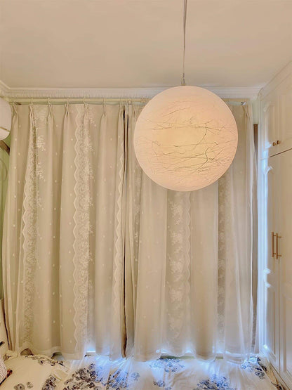 Elegant Silke Pendel Lampe - 3 Størrelser